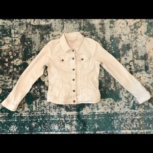 White Denim Jacket